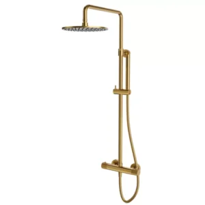Omnires Contur ∅250 Brushid gold Душ система с термостат златна