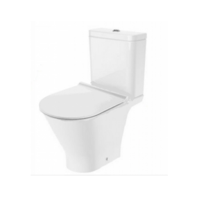 ROCA The Gap Round RIMLESS Моноблок тънка дъска забавено падане ПРОМО КОМПЛЕКТ