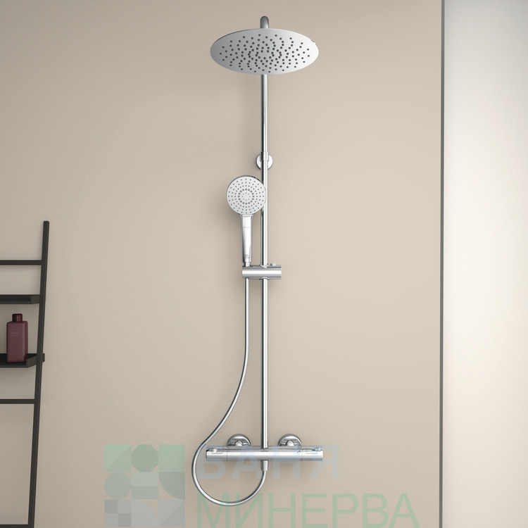 Ceraterm T50 Душ система A7565AA с термостатен смесител - Image 2