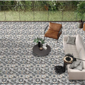 Mix Blue Glossy 60-60 Гранитогрес