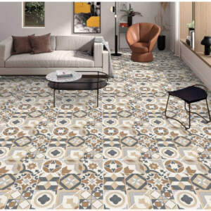 Mix Brown Glossy 60-60 Гранитогрес