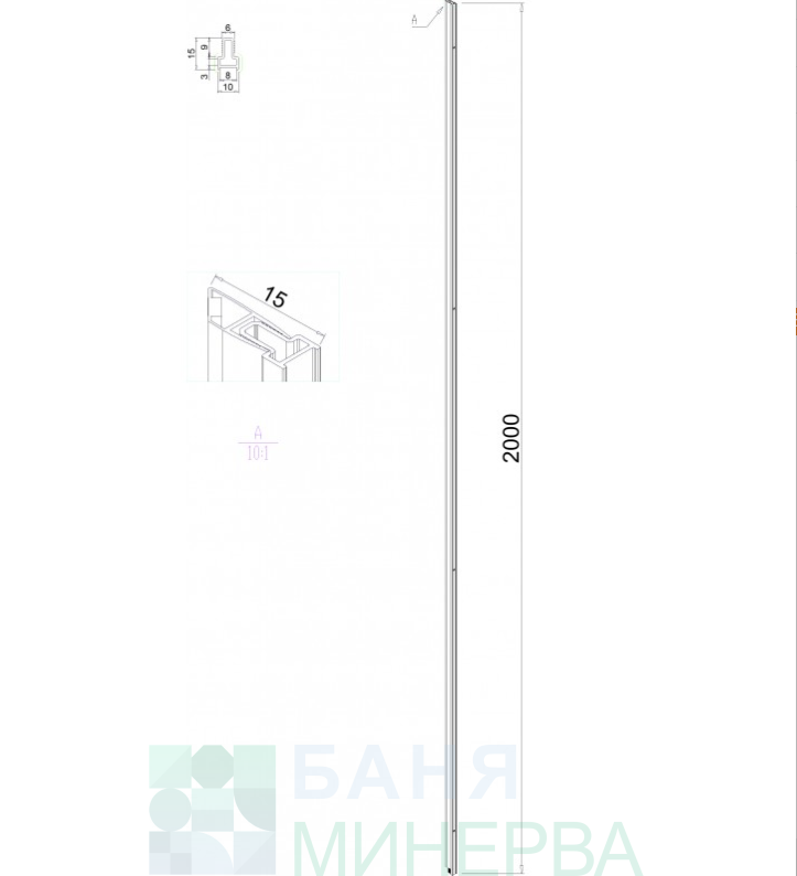 Алуминиеви профили ICS 4-114 - Image 2