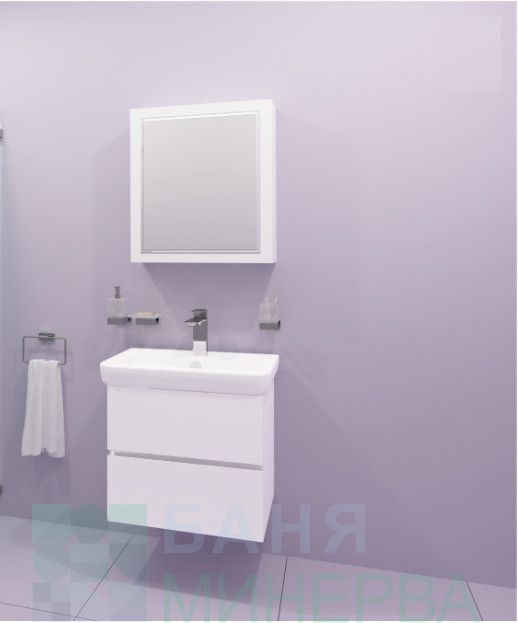 Visota ТЕДИ 55 PVC Долен шкаф с мивка
