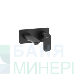 Roca CALA A5A356NB0 Черен мат  Вграден смесител за умивалник