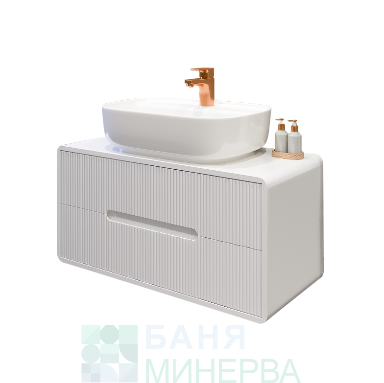 TRIANO Гранада 90 PVC Долен шкаф за баня