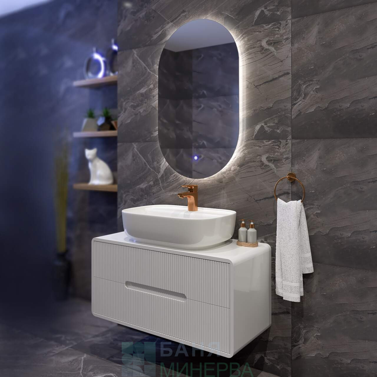 Гранада Триано Огледало с LED - Image 2