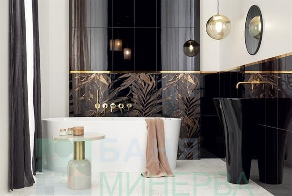 Sophi Oro Black 29.8-59.8 плочки фаянс Tubadzin - Image 2