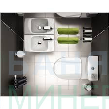 GEBERIT Selnova Compact Асиметрична мивка с отвор отдясно - Image 6