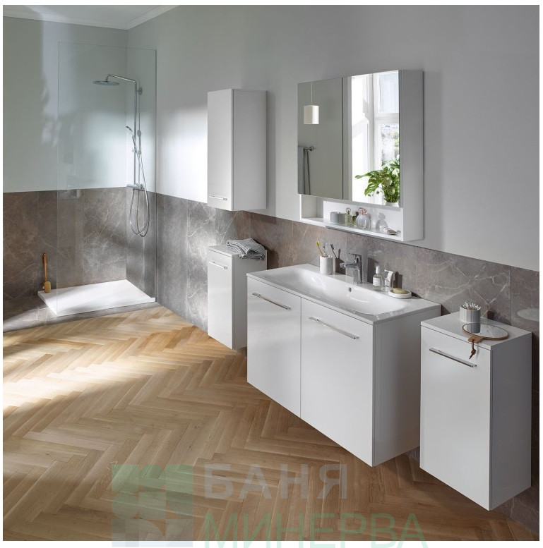 GEBERIT Selnova Square Шкаф с мивка - Image 11