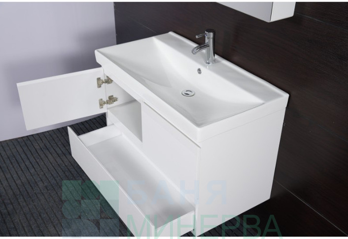 ICP 9048 PVC Мебел за баня 90 см Interceramic - Image 4