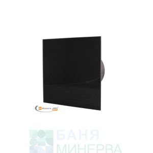 ВЕНТИЛАТОР ЗА БАНЯ MMP 100-169 стъкло черен мат MMOTORS