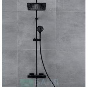 Hansgrohe 26286670 Vernis Shape 230 1jet Душ система черен мат