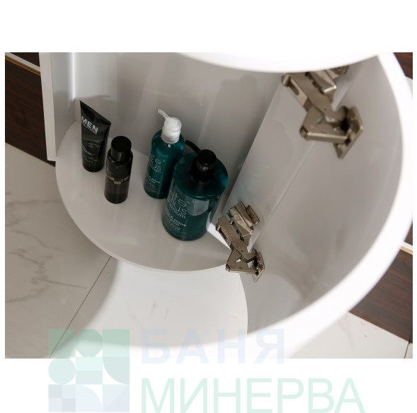 PVC Комплект мебел за баня BG 4623 Емира и 1492 Огледало LED и нагревател - Image 3