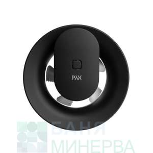 PAX Norte Сматр вентилатор за баня-Черен
