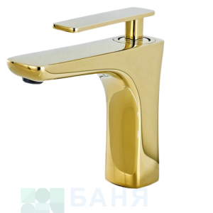 Blandini Ventana S Gold Златен смесител за баня