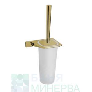 ICA 2894GOLD Саня Четка за тоалетна злато гланц