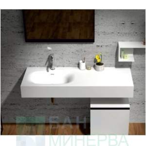 ICB 12048 iStone Solid Surface Мивка за баня 120 см