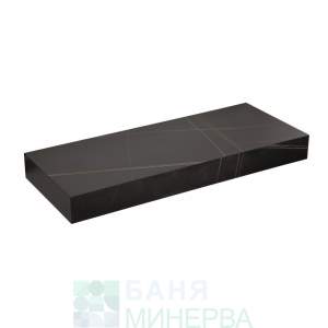 Кварцов Плот за баня PIETRA ICL 12050-80B Черен