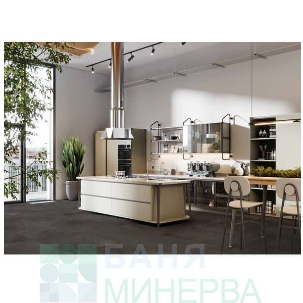 GAMBINI Ocean Black Abyss Rettificato 60-120 гранитогрес - Image 2