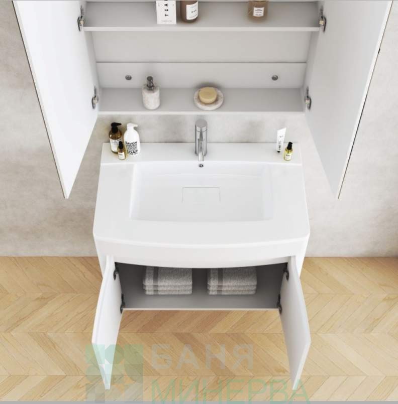 ICP 6249 PVC мебел за баня 85 см - Image 7