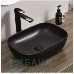 ICB 887Black Порцеланов умивалник за плот-купа