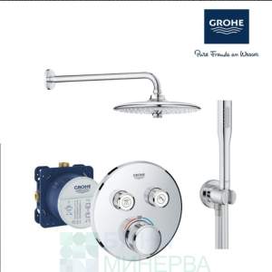 Grohe SmartControl Euphoria 260 Промо комплект за вграждане 35600000+29119000+26459000+26404000