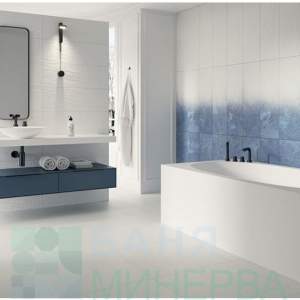 Nightwish Navy blue Tonal R STR  Плочки фаянс Ceramica Paradyz
