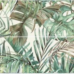 CALACATTA SILVER GREEN DECOR 2 бр Плочки декор