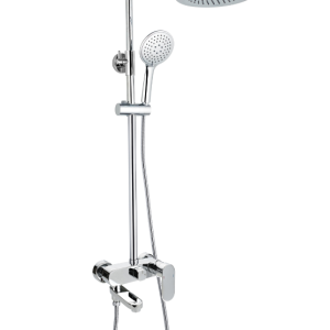 AQG WIND BLU 21WBR255UB02 Душ колона с кръгла пита и чучур