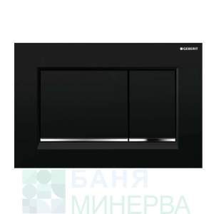 Geberit Sigma 30 Активатор-бутон Черен мат 115.883.KM.1