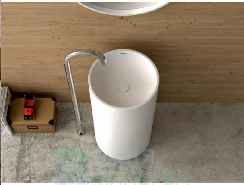 ICB 4546 МАСИВЕН Умивалник iStone Solid Surface - Image 2