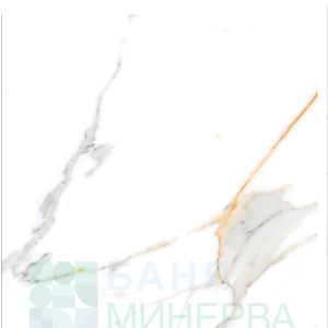 Luxury Carrara Glossy Rect 60-60 Полиран гранитогрес