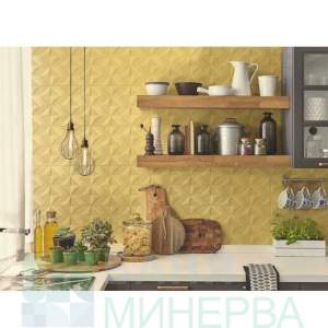 M12D OUTFIT OCHER STR TETRIS 3D 25-76 MARAZZI Плочки фаянс