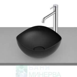 ROCA Ohtake A327A15080 matt black Мивка купа 38 см Черен мат