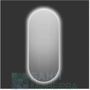PROGETTO Огледало с LED осветление и touch 50-100 см Овално