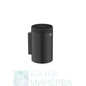 ROCA Hotels A817595C40 Черен Мат стенна чаша за четки за зъби