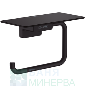 HANSGROHE ADDSTORIS Държач за тоалетна хартия в цвят черен мат 41772670