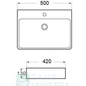 ICB 5042 BLUE Умивалник за плот