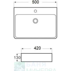 ICB 5042LG  Умивалник за плот