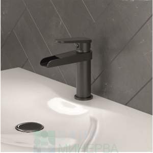 CASCADA 1192053B Черен Мат Смесител за умивалник