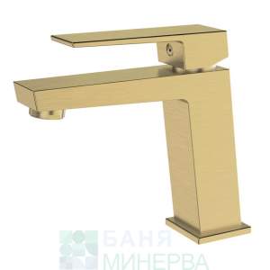 ICF 1491085BRUSH GOLD Елинор Месингов Смесител за умивалник