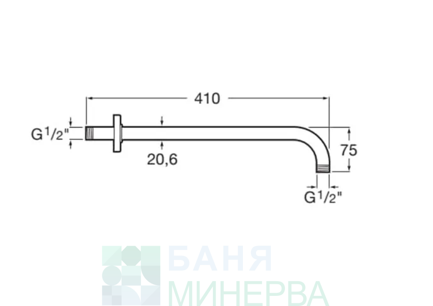 ROCA CALA WHITE Промо Душ Комплект за вграждане Бял мат - Image 8