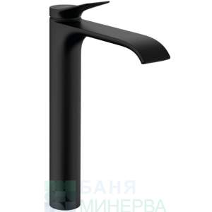 HANSGROHE 75042670 VIVENIS 250 Висок смесител за умивалник Черен мат