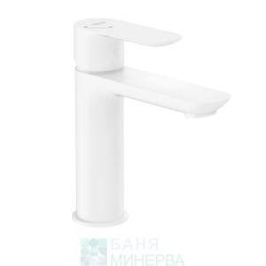 ROCA CALA MATT WHITE A5A326EB00 Смесител за умивалник Бял мат
