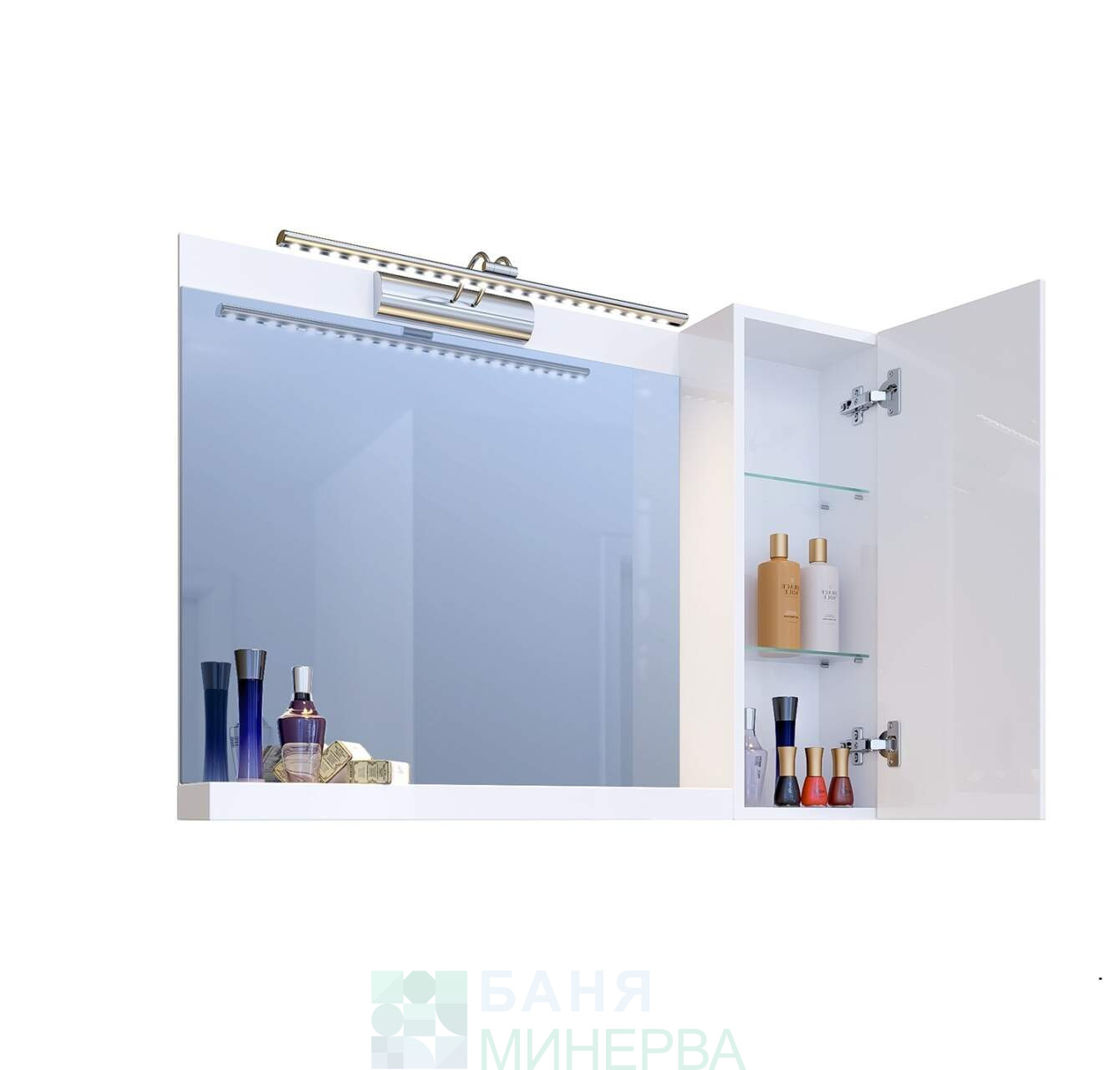 TRIANO Степик 90 Горен шкаф за баня - Image 2