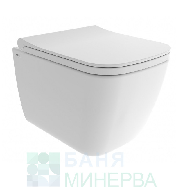 GROHE с черен бутон с тоалетна Quadro RIMLESS 49 см Промо Пакет Структура с тоалетна чиния - Image 2
