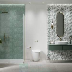 PARADYZ SALVINIA GREEN MAT 30-60 Плочки за баня