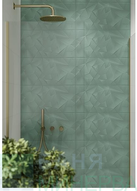 Salvinia Green MAT STR 30-60 Плочки фаянс - Image 2