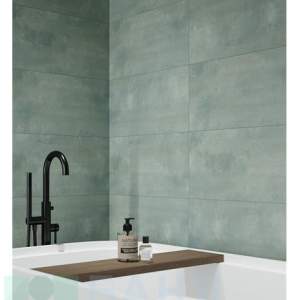 Salvinia green mat 30-60 Плочки фаянс
