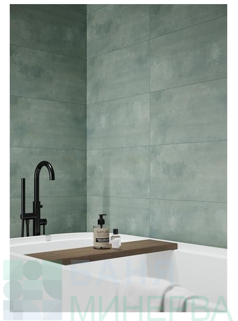 Salvinia green mat 30-60 Плочки фаянс - Image 2